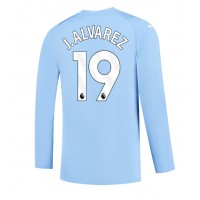 Moški Nogometni dresi Manchester City Julian Alvarez #19 Domači 2023-24 Dolgi Rokav